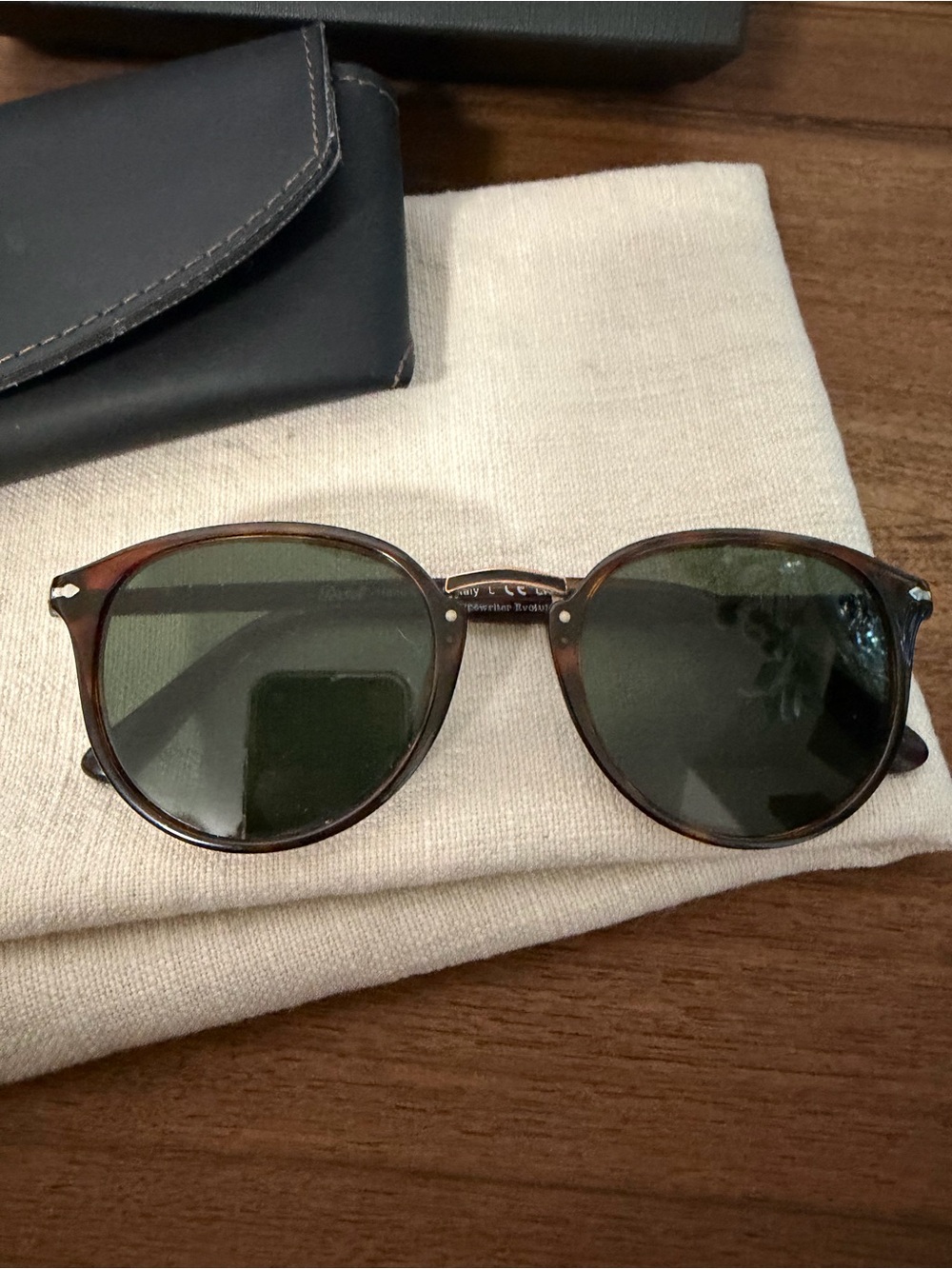 Persol Tortoiseshell Frame Sunglasses